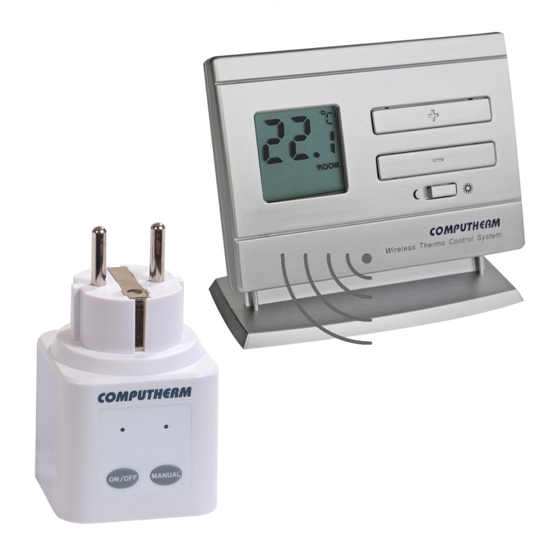 Bežična prijemna utičnica sa odašiljačem (termostatom) 