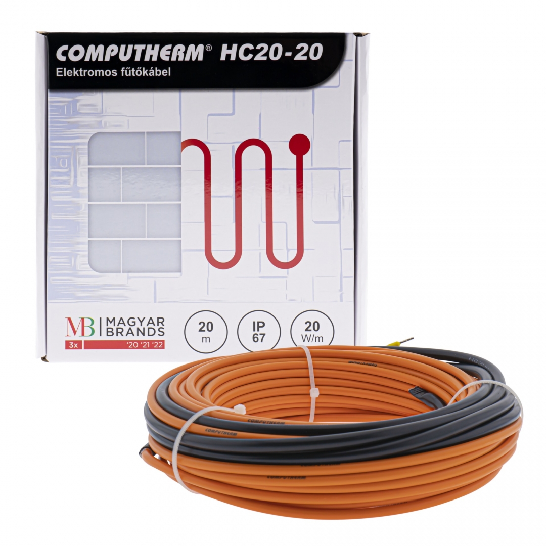 Grijaći kabel za električno podno grijanje od 20W/m od 10m