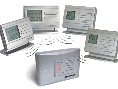 Kombinacija Q5RF i Q8RF termostata sa prijemnom jedinicom Q8RF