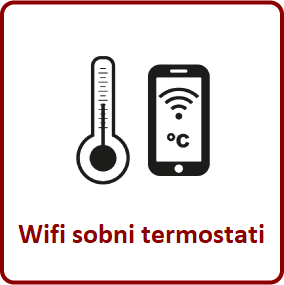 wifi sobni termostat za centralno grijanje 